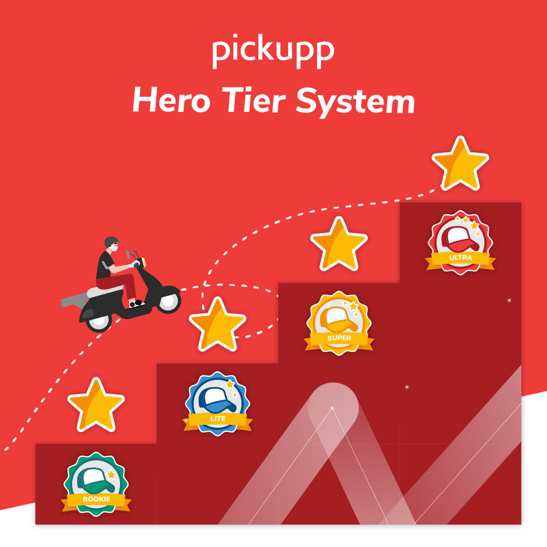 Pickupp Hero Delivery Agent Tier