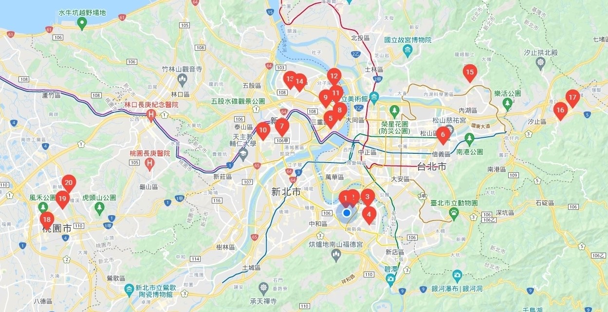Shopee Shop location
