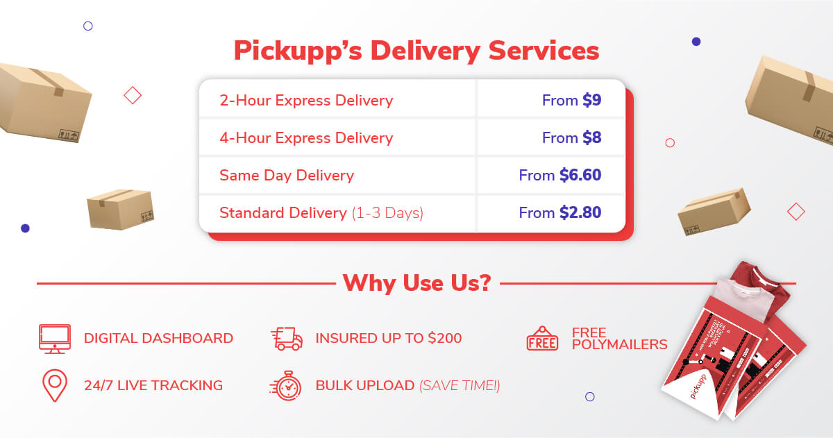 Pickupp Delivery Rates