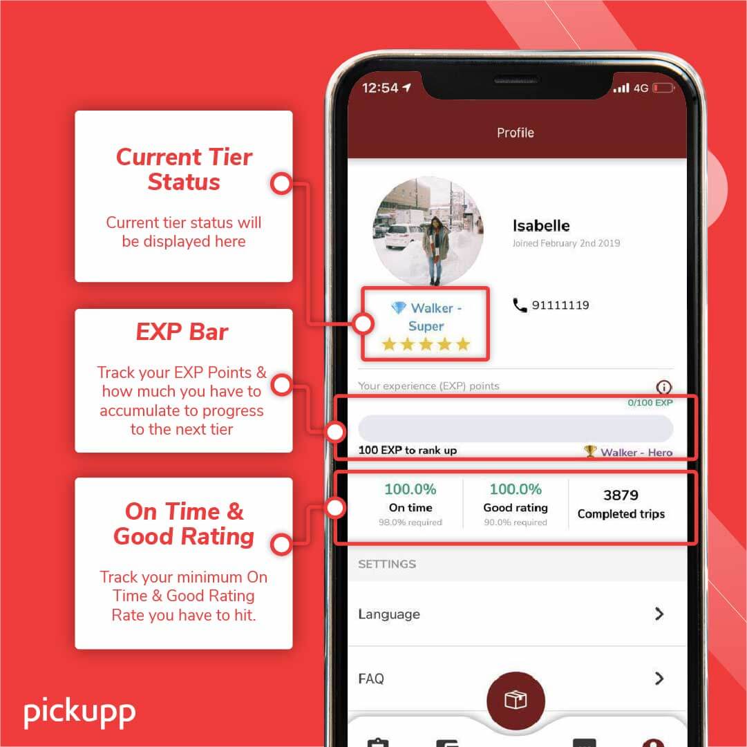 Pickupp Hero Tier Profile