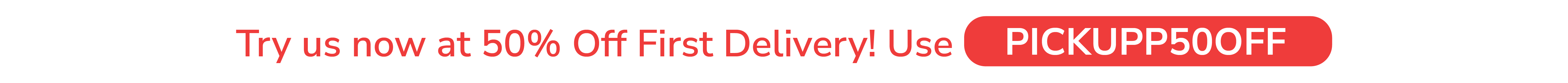 50 Delivery Discount