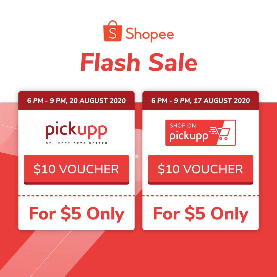 Pickupp On Shopee Flash Sale