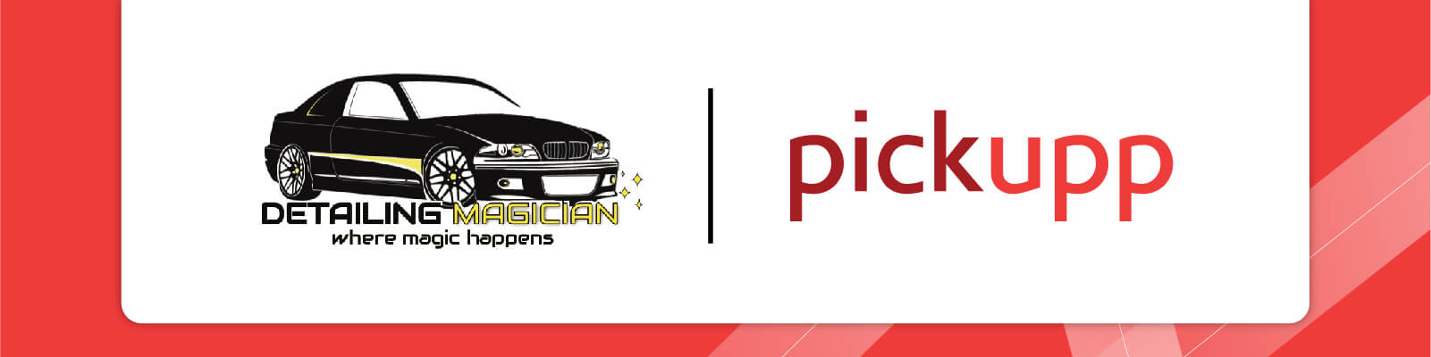 Detailing Magician x Pickupp Banner