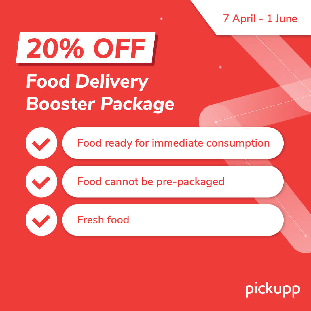Pickupp's Food Delivery Booster Package